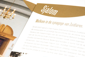 Folder Synagoge Zuidlaren